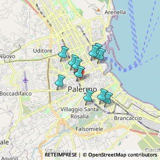 Mappa Corso A. Amedeo, 90138 Palermo PA, Italia (1.32455)
