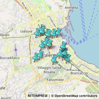 Mappa Corso A. Amedeo, 90138 Palermo PA, Italia (1.3305)