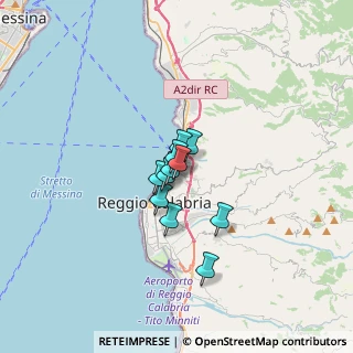 Mappa Via Willermin, 89123 Reggio di Calabria RC, Italia (1.96727)