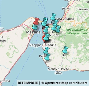 Mappa Via Monsignore De Lorenzo, 89123 Reggio di Calabria RC, Italia (9.956)