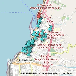 Mappa Via Monsignore De Lorenzo, 89123 Reggio di Calabria RC, Italia (0.7825)