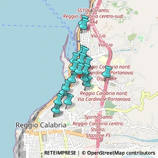 Mappa Via Monsignore De Lorenzo, 89123 Reggio di Calabria RC, Italia (0.6775)