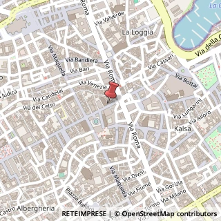 Mappa Via Vittorio Emanuele,  250, 90133 Palermo, Palermo (Sicilia)