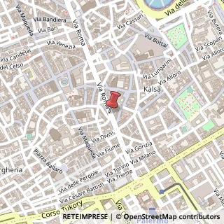 Mappa Via Roma, 112, 90133 Palermo, Palermo (Sicilia)