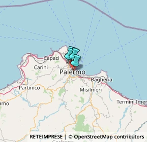 Mappa Via SS. Salvatore, 90134 Palermo PA, Italia (35.82)