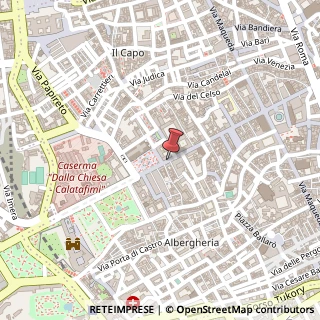 Mappa Via Vittorio Emanuele, 452, 90134 Palermo, Palermo (Sicilia)