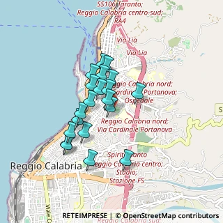 Mappa Via Santa Lucia al Parco, 89124 Reggio Calabria RC, Italia (0.7645)