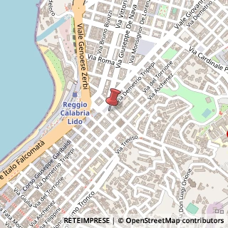 Mappa Via Demetrio Tripepi, 11/B, 89125 Reggio di Calabria, Reggio di Calabria (Calabria)