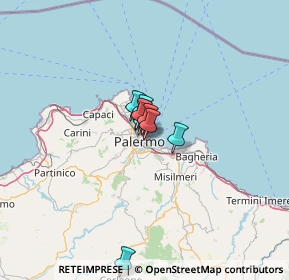 Mappa Vicolo Valguarnera, 90133 Palermo PA, Italia (15.52818)