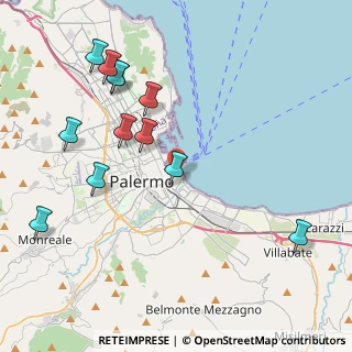 Mappa Piazzetta Porta Reale, 90133 Palermo PA, Italia (5.175)