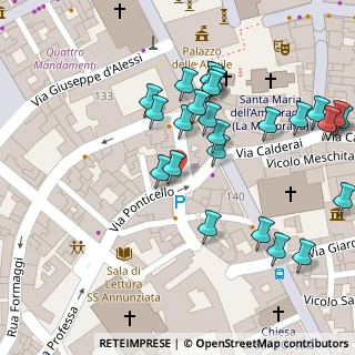 Mappa VIA PIETRO AMODEI, 90134 Palermo PA, Italia (0.068)