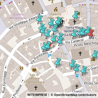 Mappa Via del Ponticello, 90134 Palermo PA, Italia (0.07308)