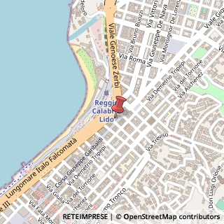 Mappa Corso Giuseppe Garibaldi, 57, 89125 Reggio di Calabria, Reggio di Calabria (Calabria)