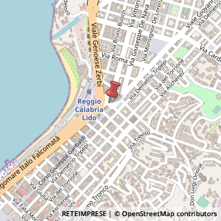 Mappa Via delle Industrie, 19, 89125 Reggio di Calabria, Reggio di Calabria (Calabria)