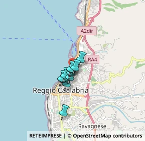 Mappa 89125 Reggio di Calabria RC, Italia (0.98909)