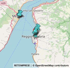 Mappa 89125 Reggio di Calabria RC, Italia (5.51583)