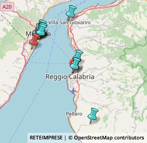 Mappa 89125 Reggio di Calabria RC, Italia (9.23786)