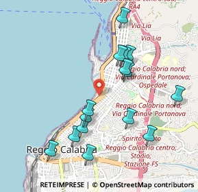 Mappa 89125 Reggio di Calabria RC, Italia (1.09533)