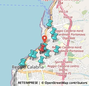 Mappa 89125 Reggio di Calabria RC, Italia (0.85571)