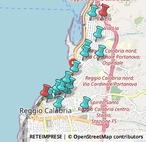 Mappa 89125 Reggio di Calabria RC, Italia (0.95)