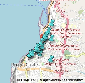 Mappa 89125 Reggio di Calabria RC, Italia (0.617)