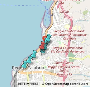 Mappa 89125 Reggio di Calabria RC, Italia (0.62636)