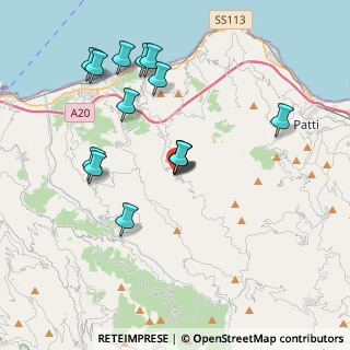 Mappa Via dei Tre Senatori, 98060 Sant'Angelo di Brolo ME, Italia (4.27929)