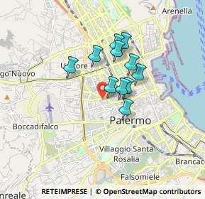 Mappa Padiglione, 90138 Palermo PA, Italia (1.33)