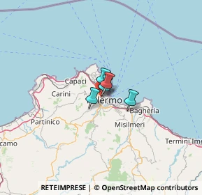 Mappa Padiglione, 90138 Palermo PA, Italia (42.64364)