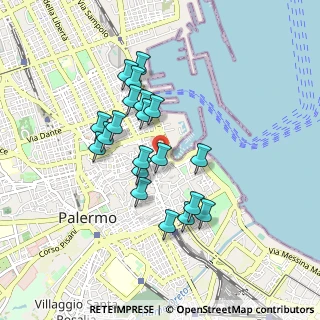 Mappa Piazza Cassarelli, 90133 Palermo PA, Italia (0.8435)