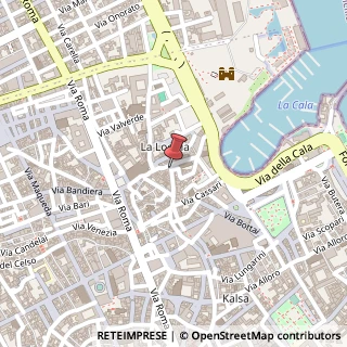 Mappa Via Materassai, 68, 90133 Palermo, Palermo (Sicilia)