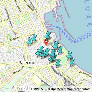 Mappa Vicolo della Guardiola, 90133 Palermo PA, Italia (0.797)