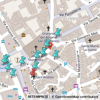 Mappa Piazza Giovanni Meli, 90100 Palermo PA, Italia (0.06154)