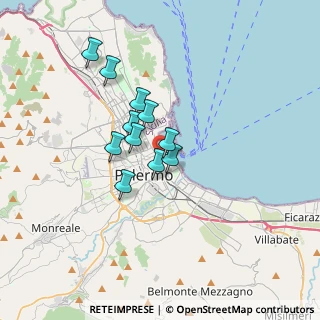 Mappa Vicolo della Guardiola, 90133 Palermo PA, Italia (2.77727)