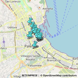 Mappa Food Hall, 90133 Palermo PA, Italia (0.823)