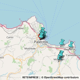 Mappa 90138 Palermo PA, Italia (5.78133)
