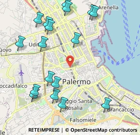 Mappa 90138 Palermo PA, Italia (2.76588)