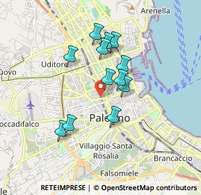 Mappa 90138 Palermo PA, Italia (1.59)