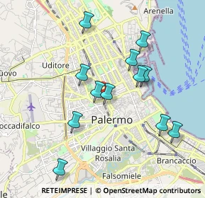 Mappa 90138 Palermo PA, Italia (2.22846)
