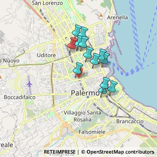 Mappa 90138 Palermo PA, Italia (1.57846)