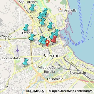 Mappa 90138 Palermo PA, Italia (1.96214)