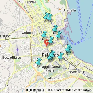 Mappa 90138 Palermo PA, Italia (1.72846)