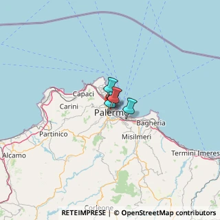 Mappa 90138 Palermo PA, Italia (61.90182)