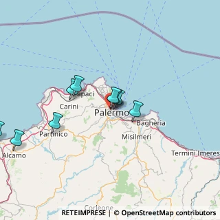 Mappa 90138 Palermo PA, Italia (25.27)