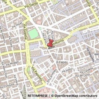 Mappa Via Porta Carini, 63, 90134 Palermo, Palermo (Sicilia)