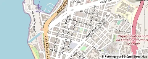 Mappa Reggio Calabria