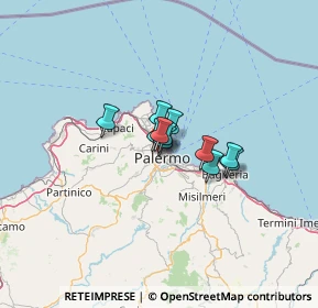 Mappa Via Giovanni Maurigi, 90100 Palermo PA, Italia (6.92091)