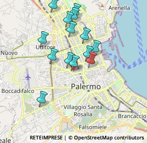 Mappa Via Giovanni Maurigi, 90100 Palermo PA, Italia (1.89143)