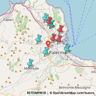 Mappa Via Perpignano, 90145 Palermo PA, Italia (3.39727)