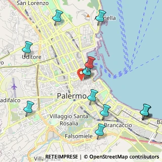 Mappa Via Maqueda, 90123 Palermo PA, Italia (2.81615)